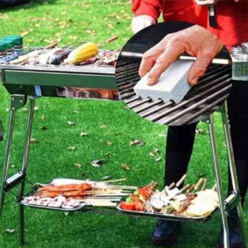 BBQ Grill Cleaning Brick Block Barbecue Cleaning BBQ Racks Stains Grease Cleaner BBQ Tools Kitchen Gadgets