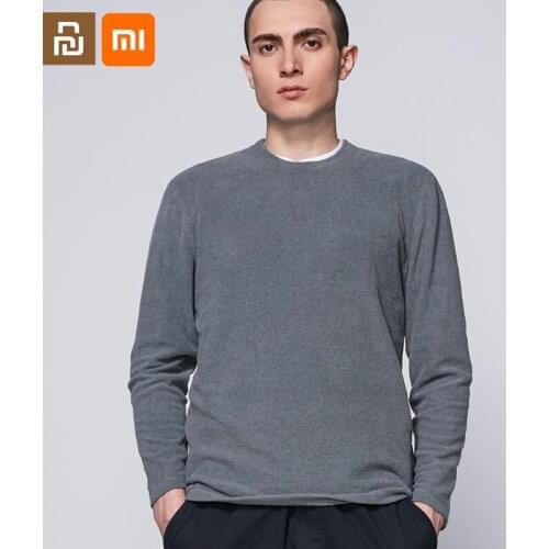 Youpin youpin Polar fleece comfortable base coat winter round neck base coat high collar autumn coat