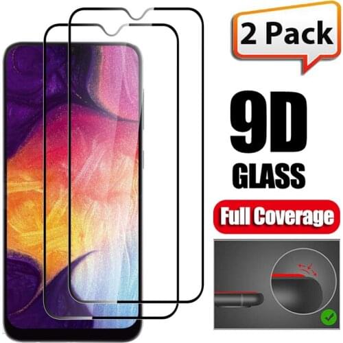 2Pcs Glass for Samsung Galaxy A50 A70 Screen Protector Tempered Glass for Samsung M20 M30 A30 A60 A80 M10 A30 A40 A70 A50 A10