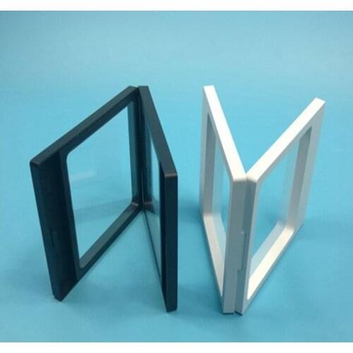 320pcs/lot 108x128mm Clear PET Membrane box Holder Floating Display Case Earring Gems Ring Jewelry Suspension Packaging Box