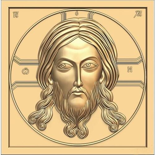 3d STL Model Religion Icon for CNC Router 3D Printer Aspire Cut3d Artcam Spas