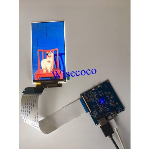 5.5 inch 4k LCD screen display with HDMI top MIPI controller board for WANHAO D7 3d printer lcd