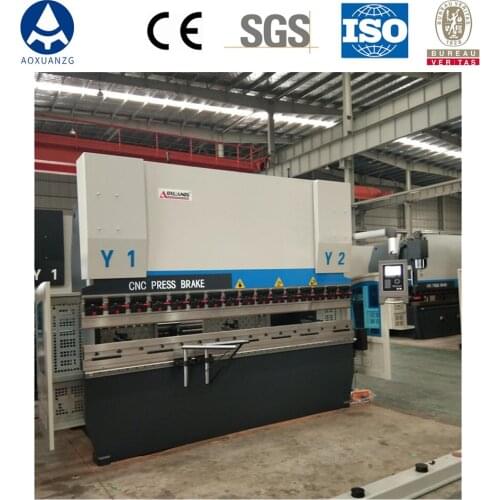Automatic CNC Hydraulic Press Brake Metal Steel Sheet Plate Bending Machine with DA52s
