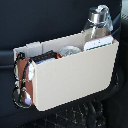 Car foldable trash barrel hanging locker creative car Storage box R-8028