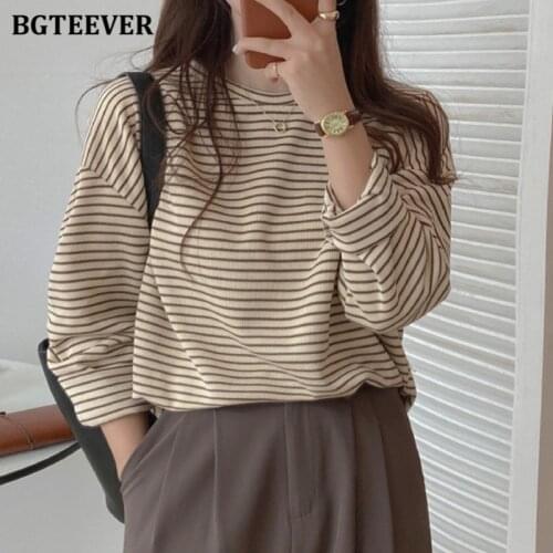 Женские футболки с длинным рукавом BGTEEVER China At AliExpress