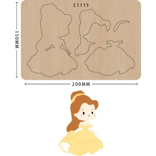 Wooden Die Scrapbooking Cutting Dies Handmade Cut Mold Mold For Card Package Die Cutting Plates Suitable For Big Shot Machines