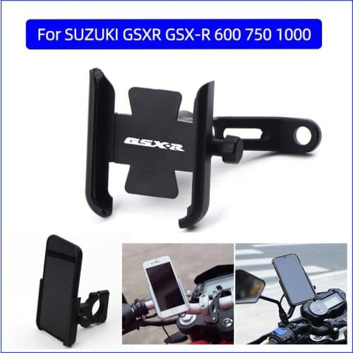 For SUZUKI GSXR GSX-R 600 750 1000 K1 K2 K3 K4 K5 K6 K7 K8 K9 Motorcycle Mobile Phone Holder GPS Navigator Bracket Accessories