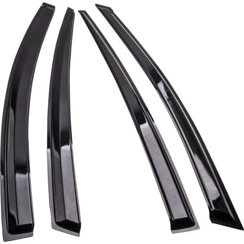 JDM Window Visor Shade Rain Guard Vent Deflector for Hyundai Elantra 2017-2019