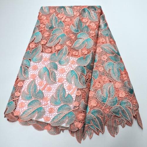 Classic smooth cotton Guipure Lace Very soft African Cord lace Nigerian Swiss garment cloth Skin Healthy top quality -N8873