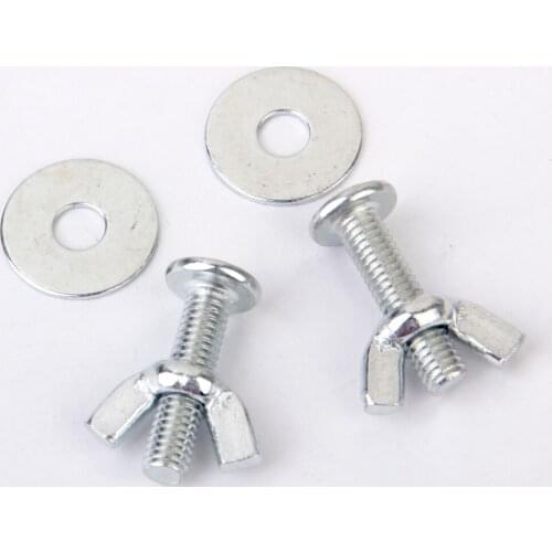 DIY Fitting Screws Nut Kits For Bird House Cages Parrot Breeding Box