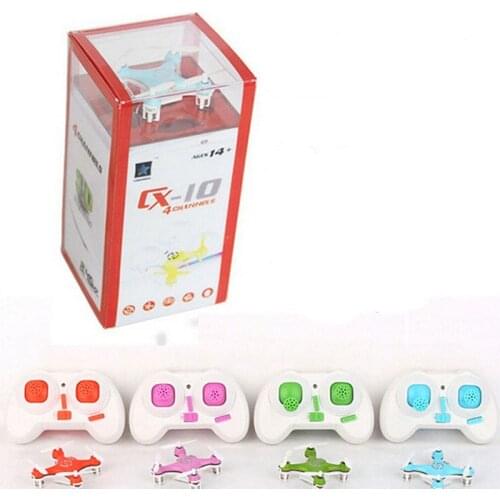 Cheerson cx-10 cx10 Mini 2.4g 4CH RC Remote Control Quadcopter Helicopter Drone CX 10 LED Toys Gift For Children Gift