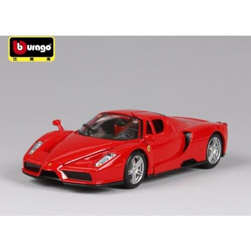 Bburago 1:24 Diecast Metal sports car model toy For Ferrariedal Enzo Collection Car Steering wheel control with Original Box