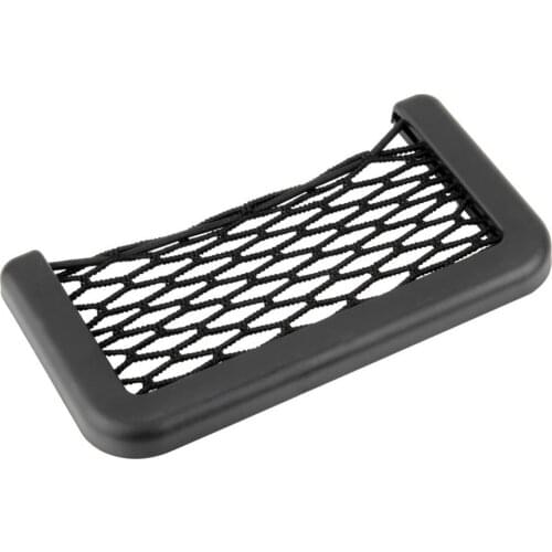 New Car Net Bag Car Organizer Nets 15X8cm Automotive Pockets With Adhesive Visor Car Bag Storage for tools Mobile phone Hot sale