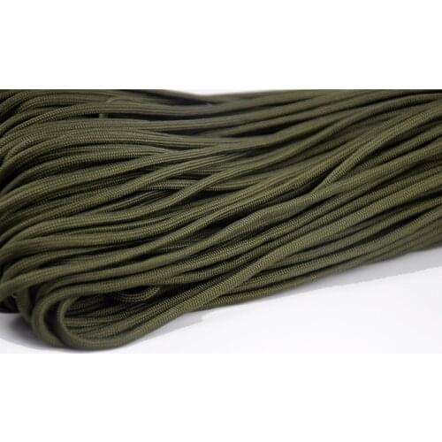 100 Meters 550 Paracord Parachute Cord Lanyard Tent Rope Guyline Mil Spec Type III 7 Strand Pulsera Supervivencia Paracord Cord