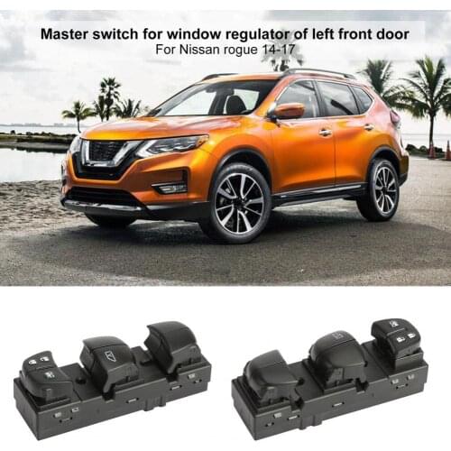 Professional Portable Car Left Front Door Glass Window Master Switch 25401-4BA5A for Nissan Rogue 14-17 Car Accessories Goods