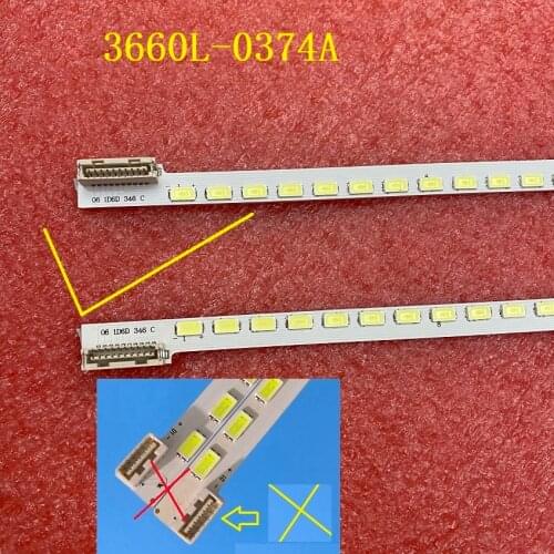 LED backlight(2) for LG 3660L-0374A 42PFL8606D 42LW4500 42LW5700 42LW450U 42LV375S 42LV450U 42LW5500 42LV3600 42TL525U 42LW570S