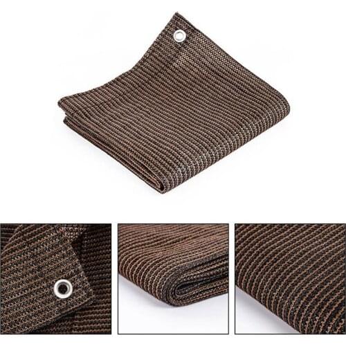 Shading Sunscreen Mesh Garden Balcony Courtyard Sunblock Shade Cloth Sunshade Wind Fence Protection Net Home Decoration