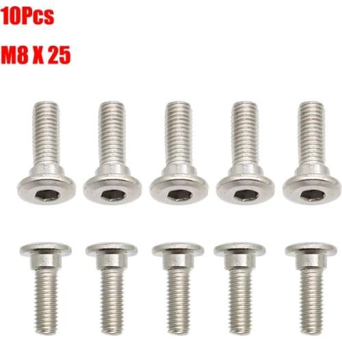 12Pcs M8x25 Front Rear Brake Rotor Bolt Kit For Honda TRX400EX 1999 2000 2001 TRX 400 EX 2x4 ATV Brake Disc Bolts Screws Nuts