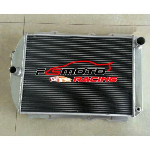 For Chevrolet chevy hot/street Rod 350 V8 1938 MT WO Tranny Cooler 38 3ROW 62MM Aluminum Radiator