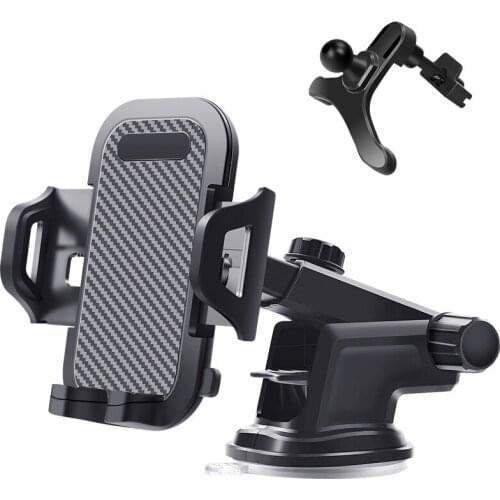 Ghost Storm 360 Degree Sucker Car Phone Holder Flexible Mobile Cell Stand Smartphone Support GPS Mount For iPhone 11 X Samsung