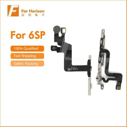 Wholesale 10 Pcs/lot For iPhone 6s 6s Plus Power Flex Cable Volume Flex Cable On Off Button Microphone Flex Cable Flash Key