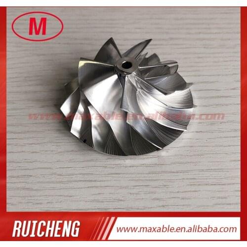 K04 47.70/68.00mm 7+7 blades high performance turbocharger milling/aluminum 2618/billet compressor wheel
