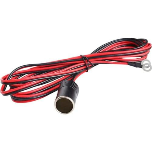 8/6/4 AWG Battery Connection Cable,High Current Copper Wire with Lug,Car Inverter Wire,UPS,Battery Series and Parallel Connect