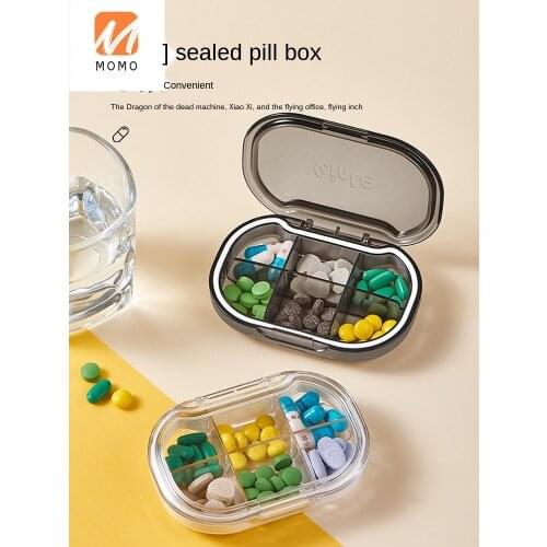 Pill Box Portable Small Mini 7 Days Large Capacity Storage Fantastic Dispenser Portable Medicine