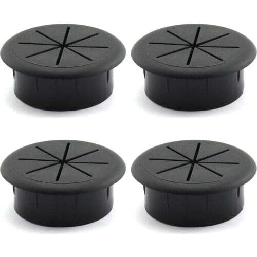 Desk Clue Grommet Wire Hole Cover Suitable for Office PC Desk Cable Wire Cover