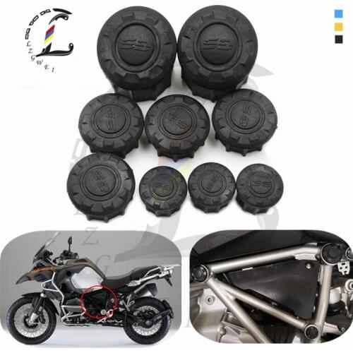 Motorcycle Frame Hole Cover Caps Plug Frame Cap Set For BMW R1200GS R1200 R1250GS R1250 LC GS Adventure Adv 19-21 Decorative