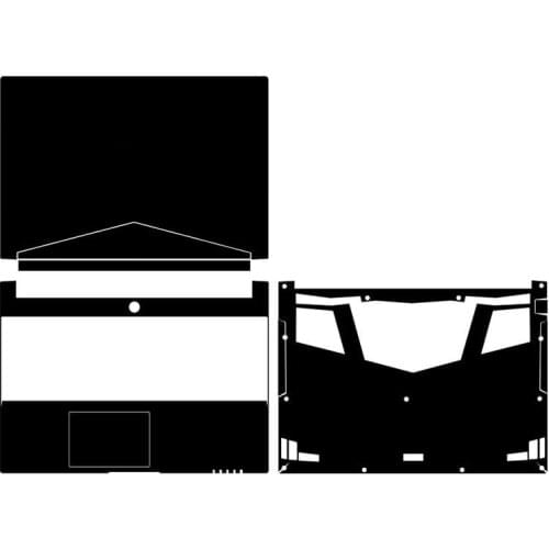 Carbon fiber Leather Laptop Sticker Decal Skin Cover Protector for Gigabyte aero15 15X 15.6"