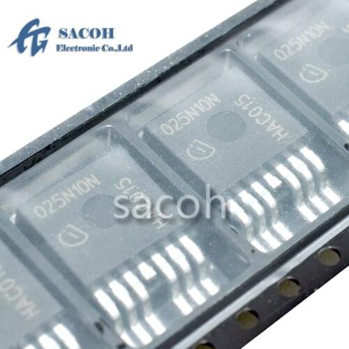 New Original 5PCS/Lot IPB025N10N3G 025N10N IPB025N10N3 or IPB025N08N3G 025N08N TO-263-7 180A 100V Power MOSFET