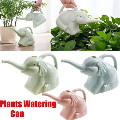 Plastic Elephant Watering Can Long-Mouth Home Patio Lawn Gardening Tool Plants Outdoor can CSV