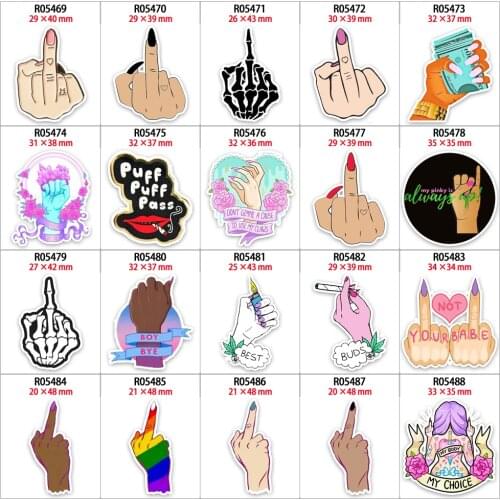 Middle Finger Charm, Skeleton Head, Flat Back, Planar Resin, Hair Bow Center, Craft Supply, Cabochon, DIY Supplies, Sc