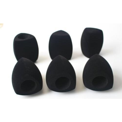 Linhuipad Pile Coating black Interview microphone Windscreen Foam Cover Inside Diameter: 4cm (about .1.57") 10PCS/LOT