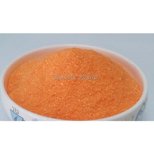 Nail glitter flash Orange colorful glitter powder phosphor powder,DIY 500g/bag,advertisement pigment