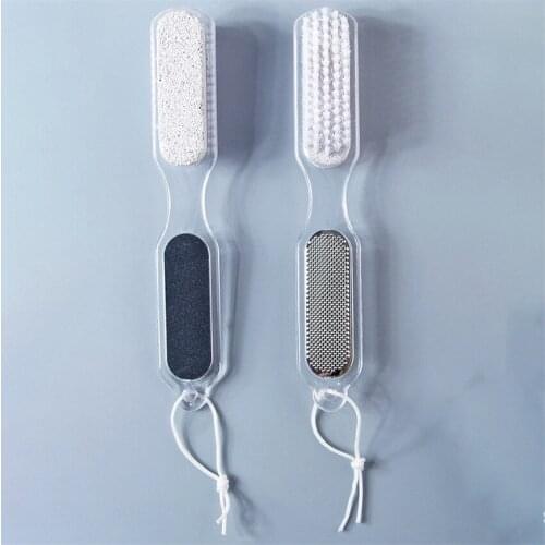 1PC 4 in 1 Foot Brush Feet Massage Brush Cleaning Tools Pedicure Removing Dead Skin Peeling Pedicure Calluses Foot Care Tools