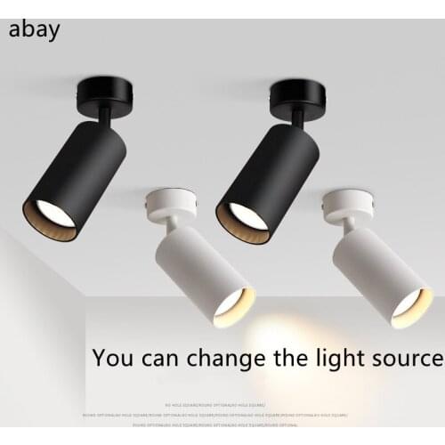 LED ceiling COB Downlight Dimmable 7w Recessed Led ceiling lamp Spot light Bulbs Replaceable LED Spot Light