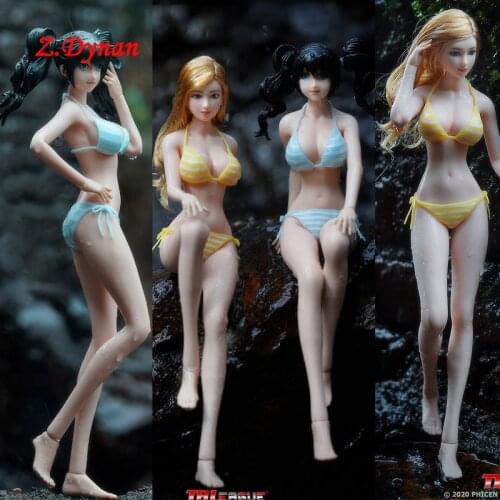 TBLeague S36/S37/S36A/S37A 1/6 2-D World Anime Girls Female Super-Flexible Seamless Bodies With Head Sculpt Action Figures