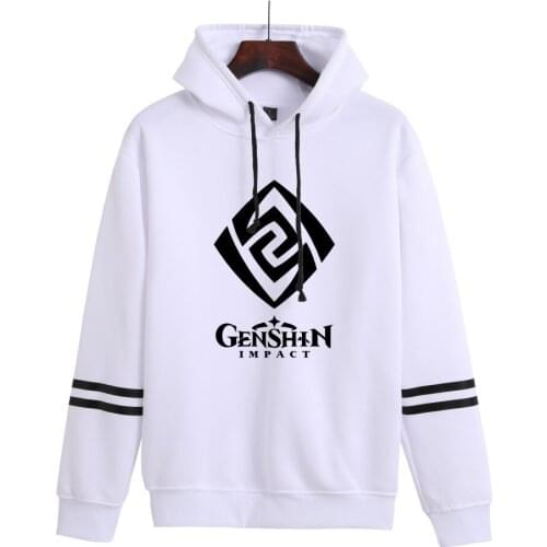 Genshin Impact Hooded Sweater Hoodie Unisex Couples Daily Cosplay Cotton Game Variety of Styles