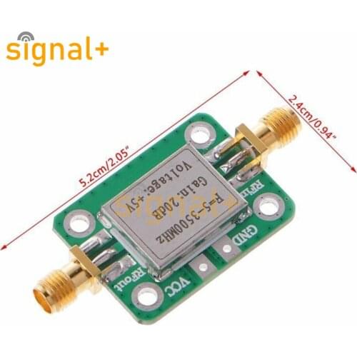 5M-6GHz 5M-3500MHZ TQP3M9009 RF low noise Broadband Signal Amplifier Power Amplifier Gain 20dB VFH UHF SHF 5-6000mhz LNA