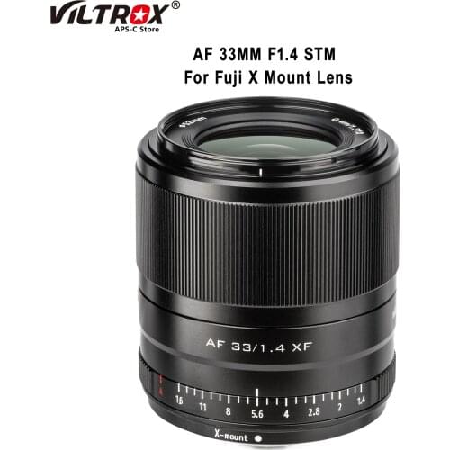 Viltrox 33mm F1.4 XF Auto Focus Portrait Large Aperture Lens APS-C For Fujifilm Fuji X Mount Camera Lens X-T3 X-T30 X-T20 X-Pro2