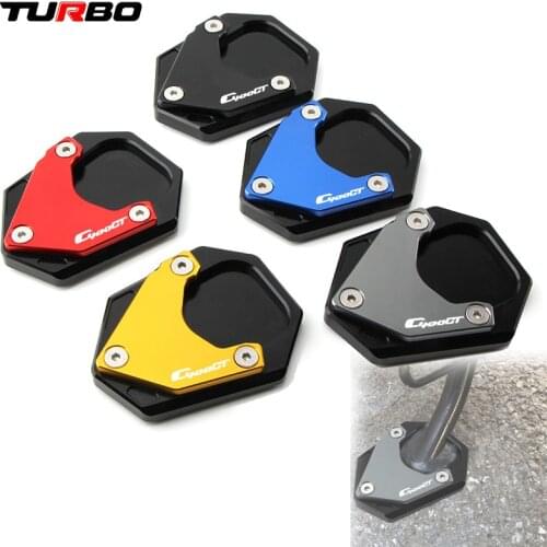 High Quality Side Stand Enlarge Plate Kickstand Extension For BMW C400X C400GT K51 C400 X GT C 400X 400gt 2019 2020 2021