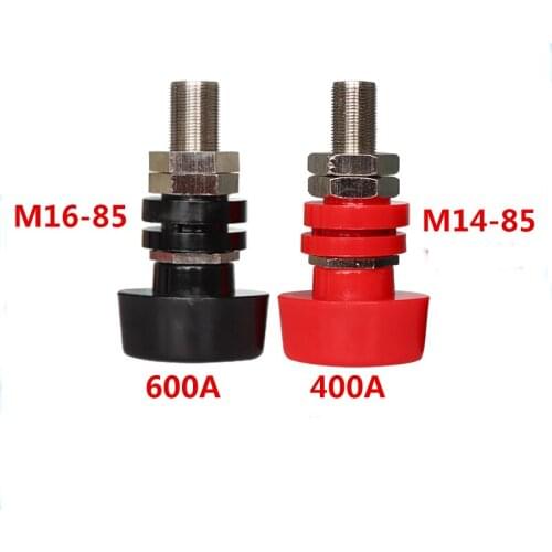 1pcs M16*85mm copper high-current terminal 600A terminal M14*85mm400A connector