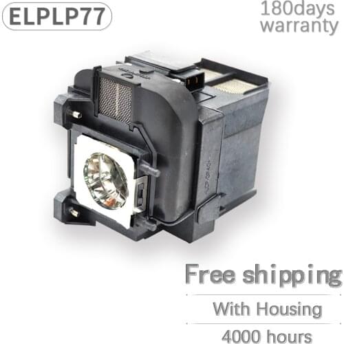 100% NEW Lamp Bulb Projector Lamp ELP77 / V13H010L77 for ELPLP77 PowerLite 4650 / 4750W / 4855WU EB-4550 EB-1980WU