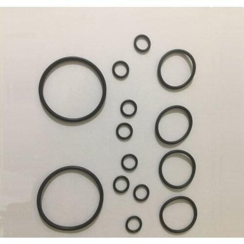 2.5mm 3mm 3.4mm 4.4mm Outside Diameter OD 1mm Thickness Black NBR Nitrile Rubber Oil Seal Washer O Ring Gasket
