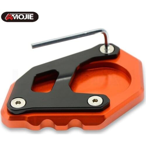 Motorcycle Side Stand Enlarger Kickstand Enlarge Plate Pad Accessories For 1050 1090 1190 390 Adventure 1290 super adventure R