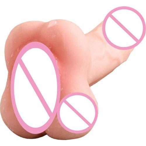 Big Dildo Vagina Gay Male Masturbator Pocket Pussy Fake Ass Sex Toys for Men Couples Penis Enlarger Sleeve Real Dildos