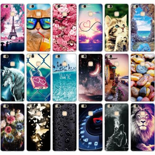 For Huawei P9 Lite 2016 Case Huawei G9 Lite Cover Soft Silicone Phone Case For Huawei P9 LITE P9LITE VNS-L21 L31 L23 5.2 inch