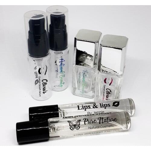 Lipgloss labels, lip gloss tube labels, lip balm sticker, cosmetic packaging labels, personalized beauty sticker, clear makeup